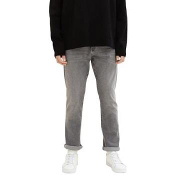 TOM TAILOR Regular Slim Jeans Grau Herren 32/32 – TTJOSH
