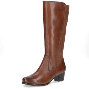 Stiefel CAPRICE – Braun, Langschuh, Blockabsatz, klassisch