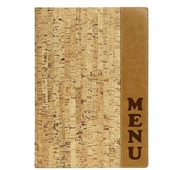 Carte Menu A4 Liège SECURIT avec 1 double insert inclus