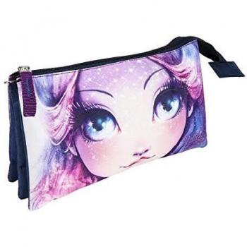 Artesania Cerda Estuche/portatodo Plano 3 Compartimentos Nebulous Zusatztasche, 22 cm, Lila