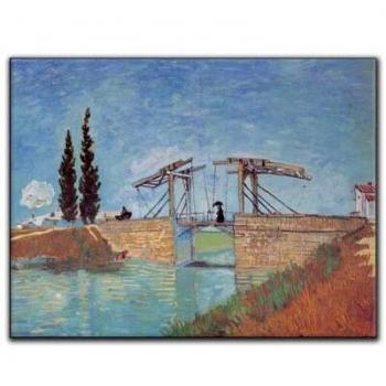 Pannello Multicolore Artopweb “Van Gogh – Pont De Langlois”