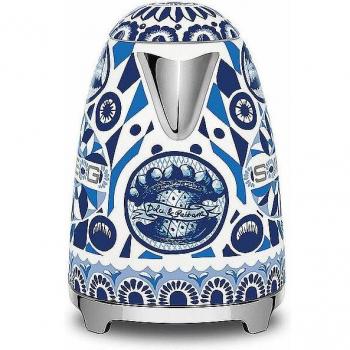 SMEG Wasserkocher 1,7l Dolce & Gabbana KLF03DGBEU Blue Mediterraeo blau