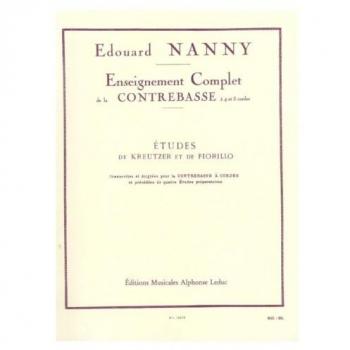 Etudes de Kreutzer et de Fiorillo