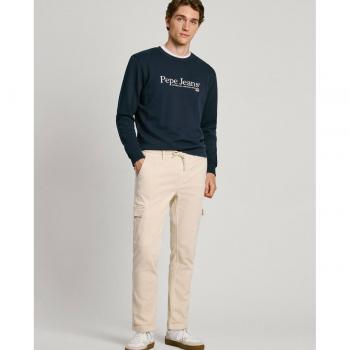Pepe Jeans Pantaloni Cargo Slim Fit Ivory White 38