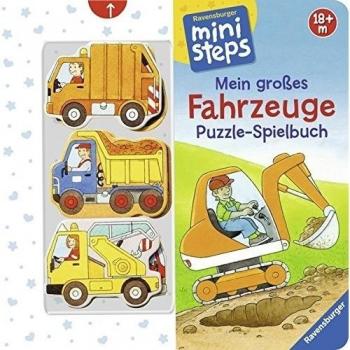Ravensburger 31678 Ministeps Fahrzeuge Puzzle -Spielbuch 18 + Monate