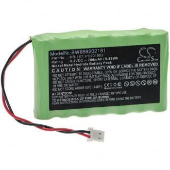 VHBW Batterie 700 mAh NiMH 8,4 V – compatible Acutrac 22 Pro et Digiair Satellite