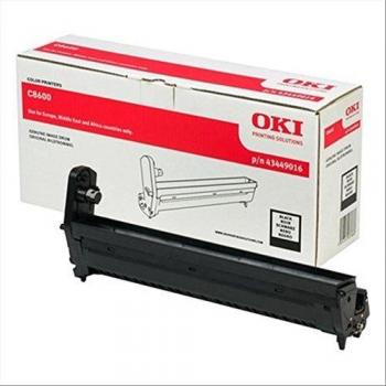 Tambour noir OKI pour C8600 Original (43449016)