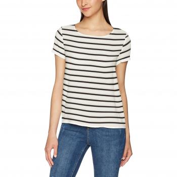 Camiseta de Mujer ONLY Onlfirst Ss Mix Aop Top Noos Wvn, Multicolor
