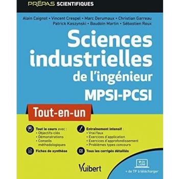 Sciences industrielles de l'ingénieur MPSI-PCSI