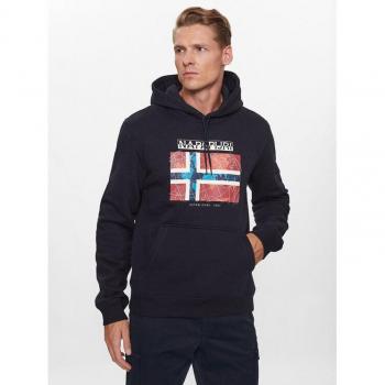 Napapijri Felpa Con Cappuccio B-guiro 1 M Blu Maritimo