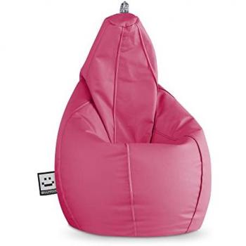 Puff Pera Polipiel Fucsia XL Happers