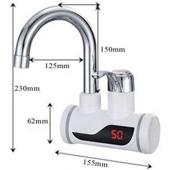 Chauffe-Eau Instantané à Prise Européenne