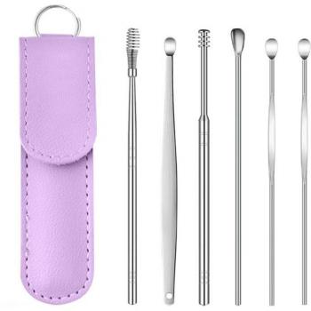 Cure-oreille, ensemble de 6 outils