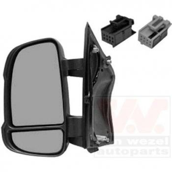 Miroir Gauche Électrique Capteur Chauffé + Temp 1651805 Hagus