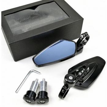 Espejos Universales de Manillar para Bicicleta y Moto 22mm