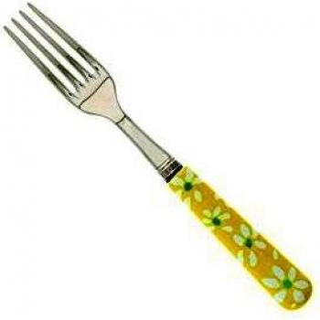 Sabre Marguerite Yellow Salad Fork