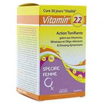 VITAMIN'22 Specific Femme 60 Gélules