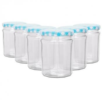380ml Canning and Preserving Glass Jam Jars with Lids