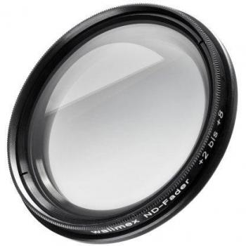 Walimex ND-Fader 58 mm +2 bis +8 Blenden (58 mm, ND-/Graufilter), Objektivfilter, Schwarz