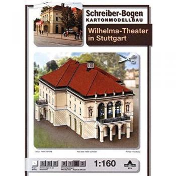 Aue Verlag 25 x 21 x 14 cm modèle Stuttgart Théâtre Wilhelma