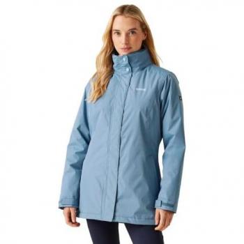 Chubasquero aislante mujer Regatta Blanchet II, faded denim