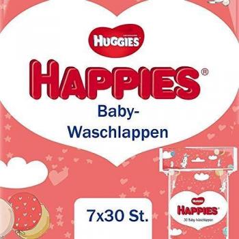 Kleenex Baby-Waschtücher, sanft und reißfest, 7er Pack