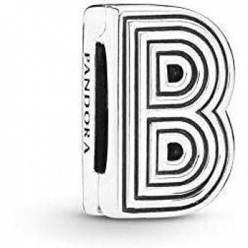 Pandora Charm Letra B en Plata 925