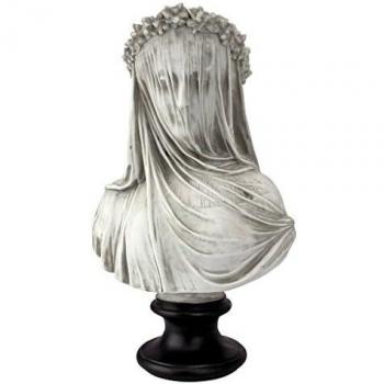 Buste Blanc 15 x 23 x 35,5 cm