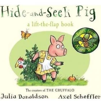 Hide-and-Seek Pig by Julia Donaldson (Board Book, 2015)