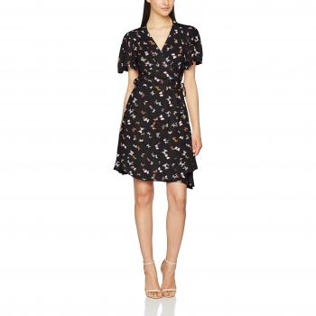 Vestido VERO MODA Vmbutterfly S/S Corto Envoltura D2-4, Mujer, Multicolor