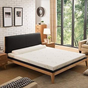 EasyLift King Size Memory Foam Topper, Removable Cover Included