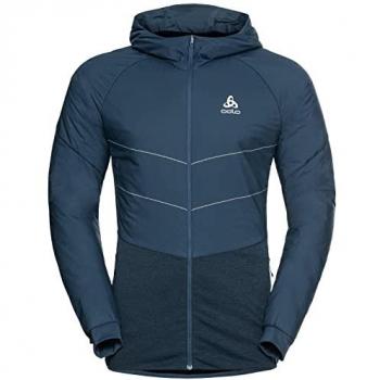 Giacca Blu S Odlo Uomo RUN EASY S-THERMIC