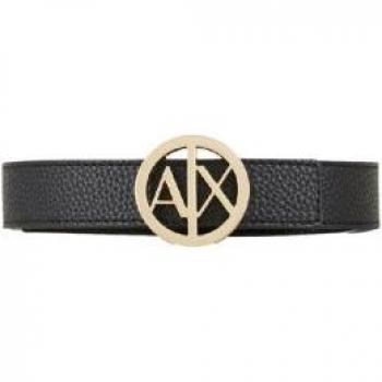 Cinturón negro para mujer Armani Exchange