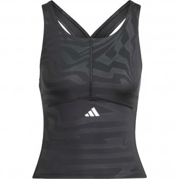 Adidas Techfit Women's Printed Crop Tank Black XL