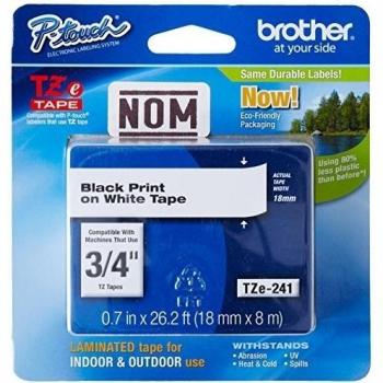 Cinta Brother TZ-S241 para etiquetadora