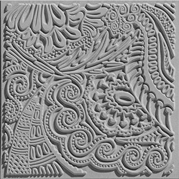 Plaque de Texture en Silicone, Gris