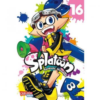 Sankichi Hinodeya Splatoon 16: Das Nintendo-Game Als Manga! Ideal Für Kinder Und Gamer! (16)