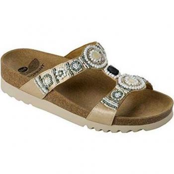 Scholl Sandali New Bogota' Wedge Beige 40