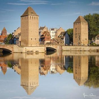 Peinture Murale Strasbourg 45x45 cm CEANOTHE