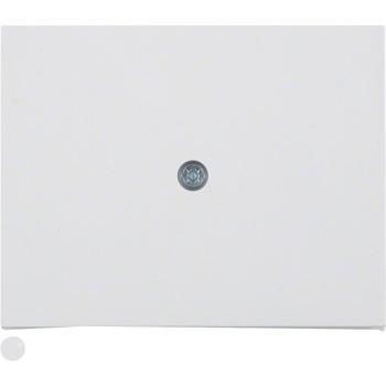 Tapa Protectora para Cables Berker K1 – Atornillable – IP20 – Blanco Polar