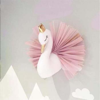Stuffed Elephant Wall Decoration