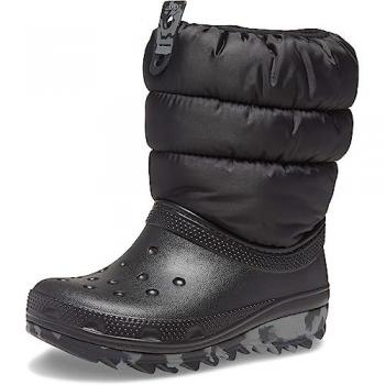 Neo Puff Classic Crocs Stivali bambino neri EU 27/28