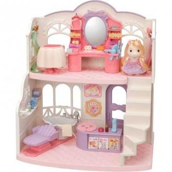 Sylvanian Families salon de coiffure avec figurine de poney
