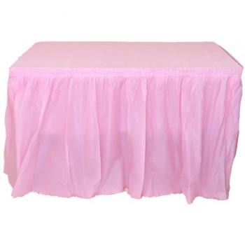 Self-Adhesive Party Table Skirt in PEVA