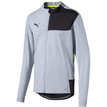 PUMA Trainingsjacke für Herren ftblNXT – Grau-Dämmerung / Gelb Warnsignal, L, 656446