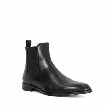 Men's Dune Manson Chelsea Boots in Black – 11-inch