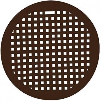 Tappeto Scolapiatti Rotondo Ø32cm Marrone