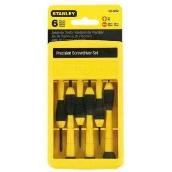 Set Stanley Destornilladores de Precisión Nº 066052, 6 piezas