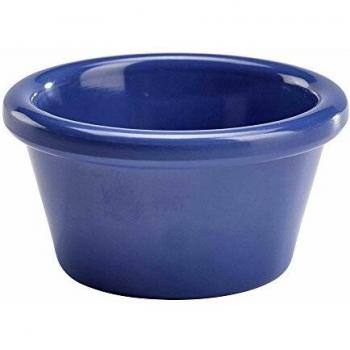 Blue Smooth Plastic Dip Pots – 12 Count