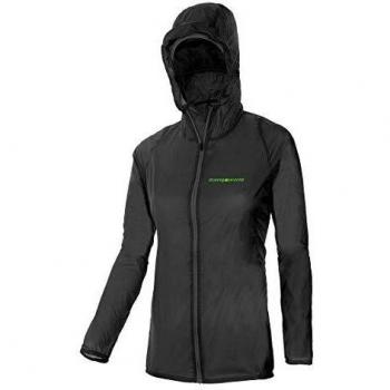 Atea Damenjacke (XS) von Trangoworld – schwarz + lindgrün